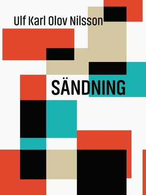 cover image of Sändning